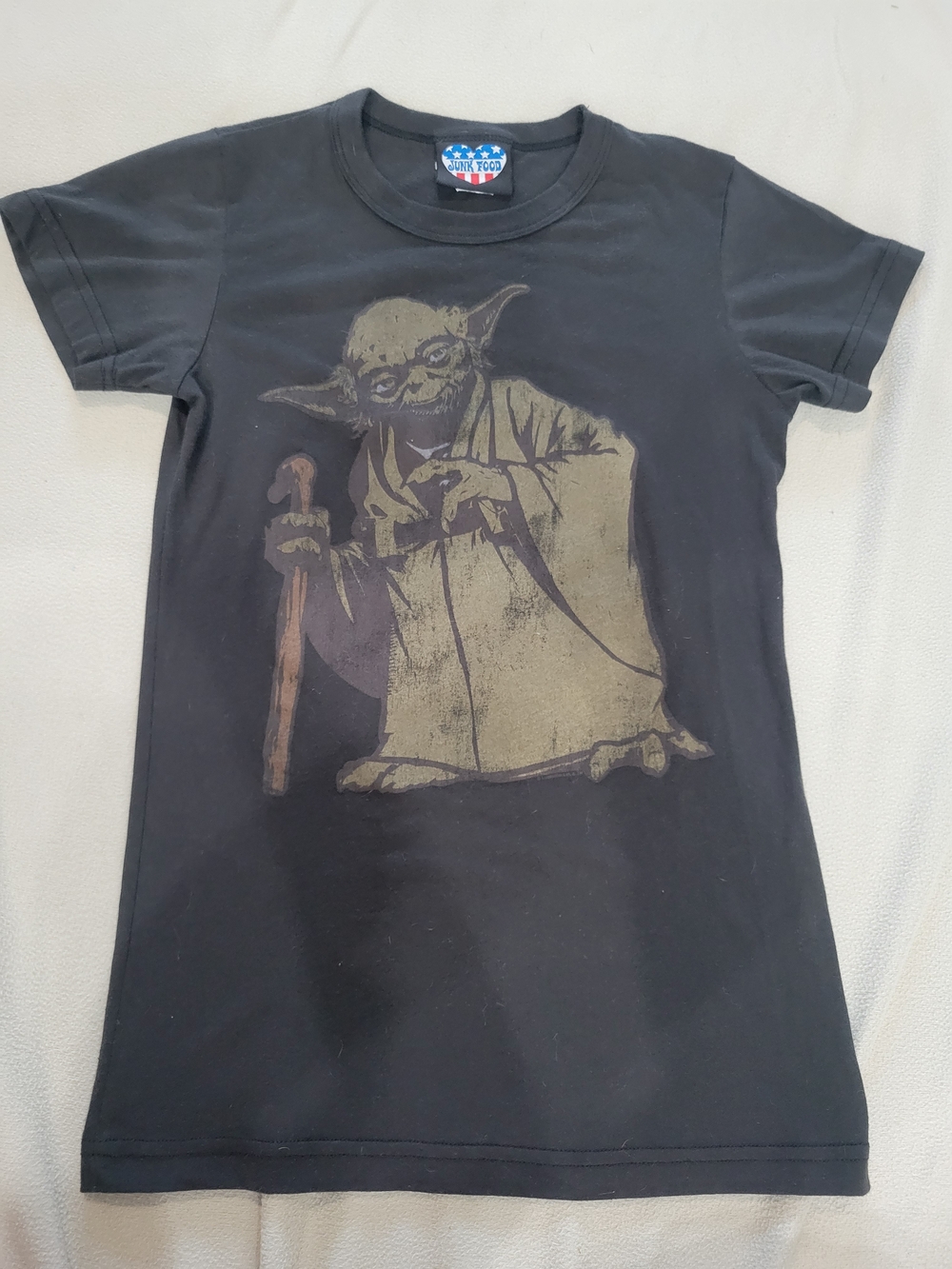 Star Wars Yoda Graphic Tee - Black